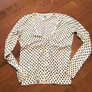 L/S Old Navy polka dot sweater